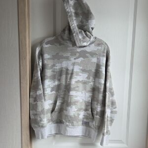 Eddie Bauer Women's Camouflage V-Neck Sweater